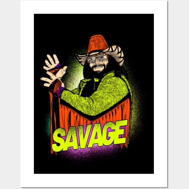 The Savage Wall Art by FITmedia